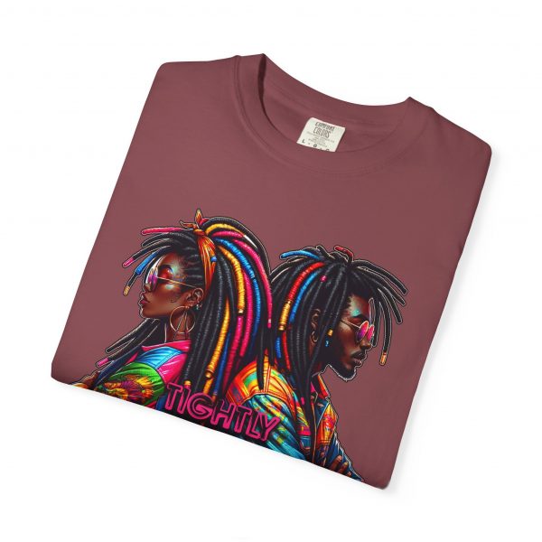 Embrace the Vibrance: Unisex 'Tightly Loc'd' Tee with Electrifying Afrocentric Design - Image 39