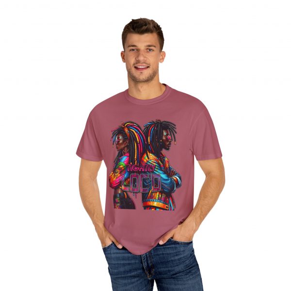 Embrace the Vibrance: Unisex 'Tightly Loc'd' Tee with Electrifying Afrocentric Design - Image 48