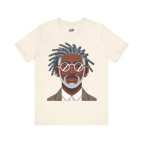 Stylish Elder with Locs T-Shirt - Image 33
