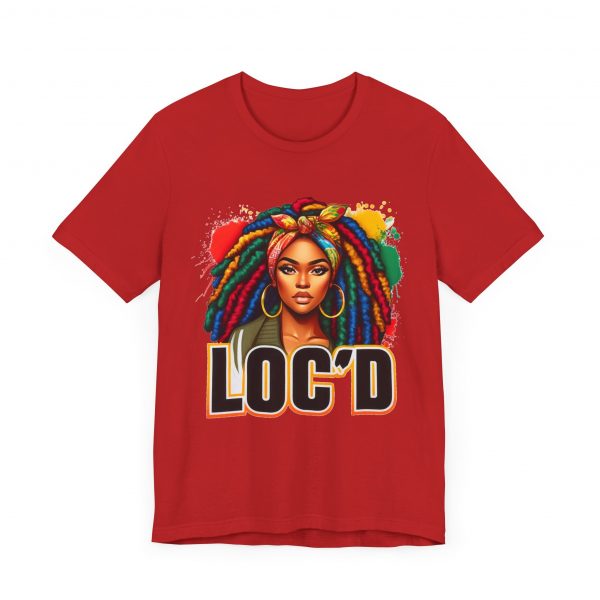 Colorful Loc'd girl splash T-Shirt - Image 19