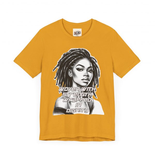 Dignity & Strength Locs Tee - Emblem of Empowerment - Image 43