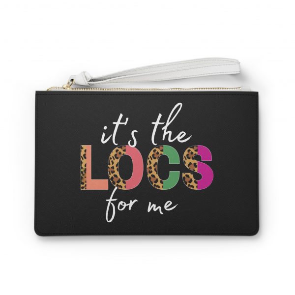 It's The Locs For Me Clutch Bag