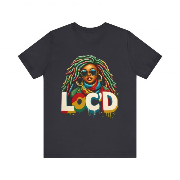 Colorful Loc'd girl T-Shirt - Image 65