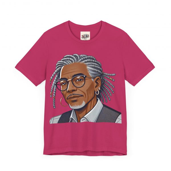 Stylish Elder with Locs T-Shirt - Image 15