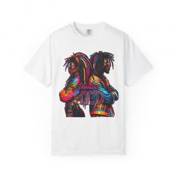 Embrace the Vibrance: Unisex 'Tightly Loc'd' Tee with Electrifying Afrocentric Design