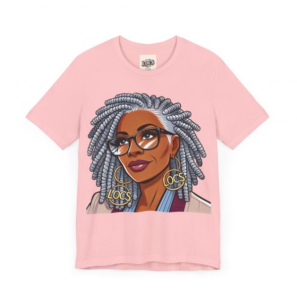 Empowering Woman with Locs T-Shirt - Black Girl Art Tee, Afrocentric Fashion - Image 43