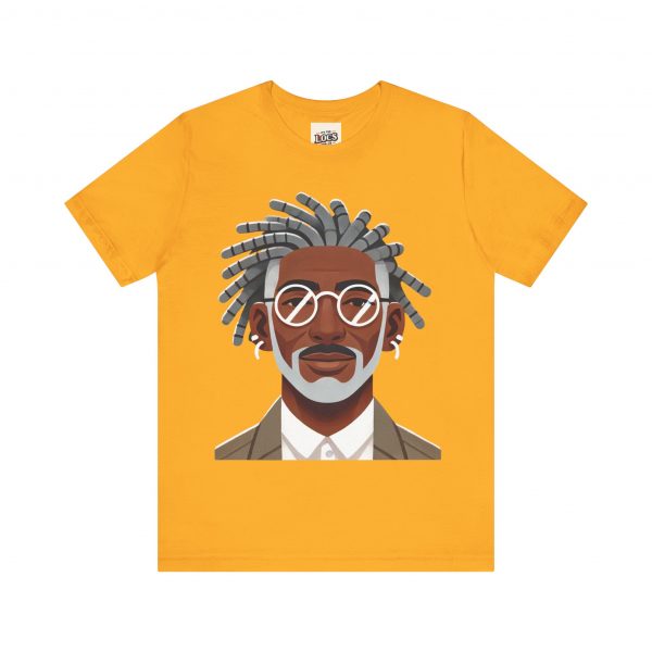 Stylish Elder with Locs T-Shirt - Image 21