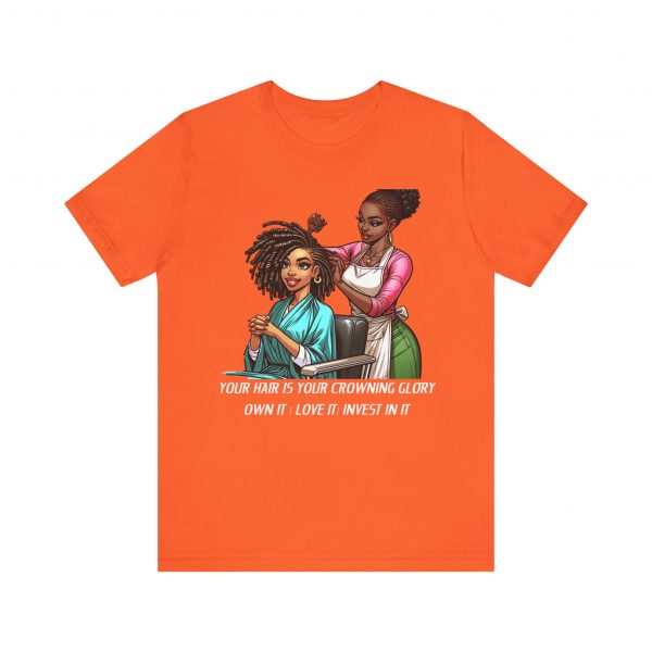 Empowerment Chic Tee: 'Your Hair Is Your Crowning Glory - Image 33