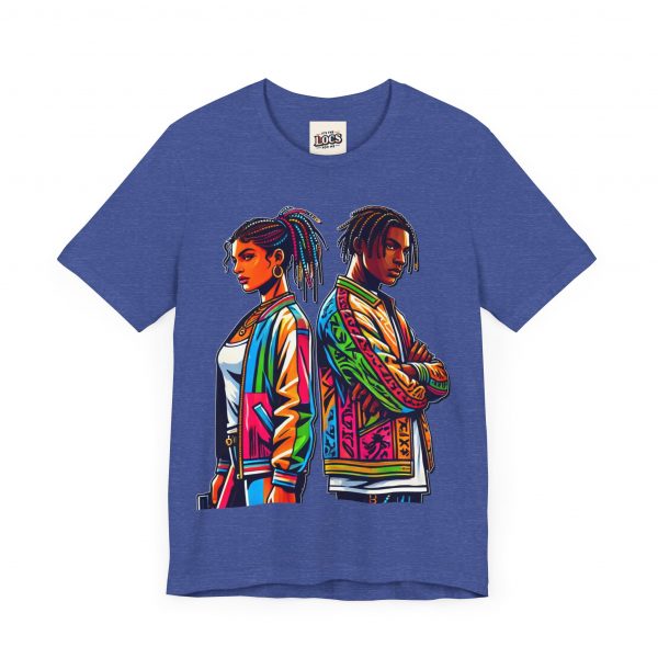 Vibrant Duo Locs T-Shirt – Bold and Beautiful - Image 31