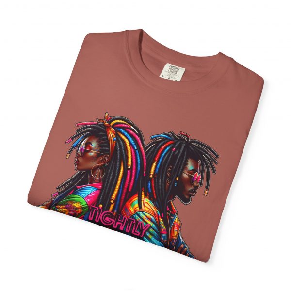 Embrace the Vibrance: Unisex 'Tightly Loc'd' Tee with Electrifying Afrocentric Design - Image 51
