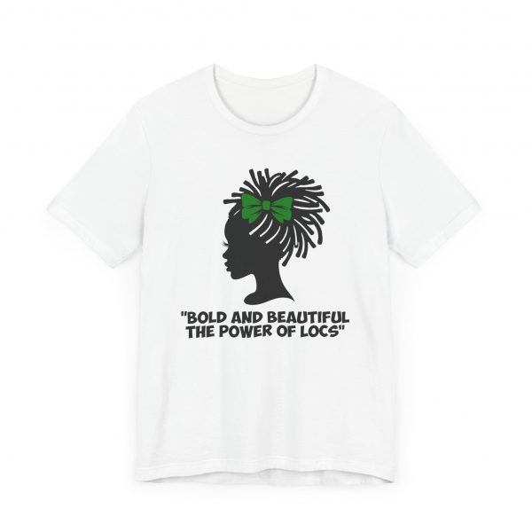 Bold and Beautiful Locs T-Shirt green - Image 39