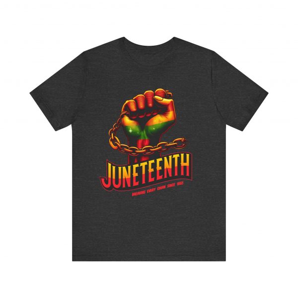 Juneteenth Celebration T-Shirt - Bold Graphic Tee - Breaking Every Chain Since 1865 - Comfortable and Stylish Unisex Shirt - Image 53