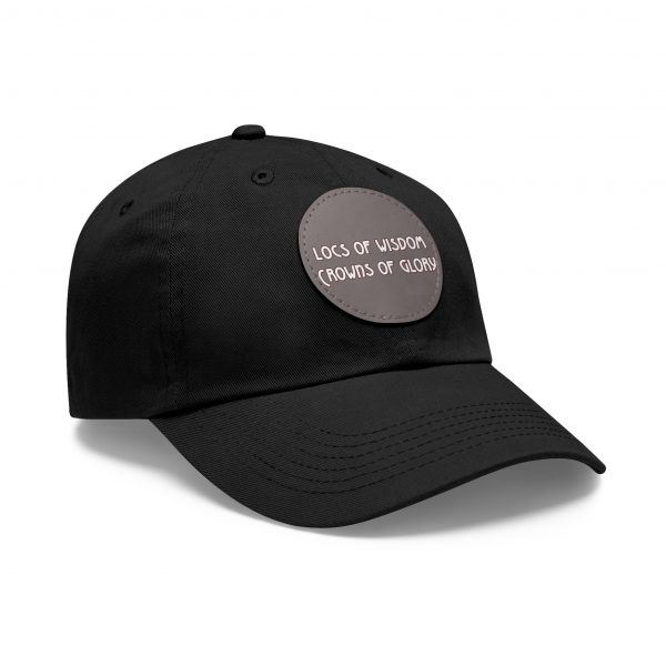 Pink Cap with Round Patch | Locs of Wisdom | Crowns of Glory | Inspirational Design - Image 38