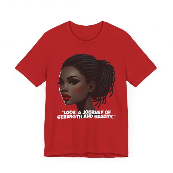 Journey of Strength and Beauty Locs T-Shirt - Image 39