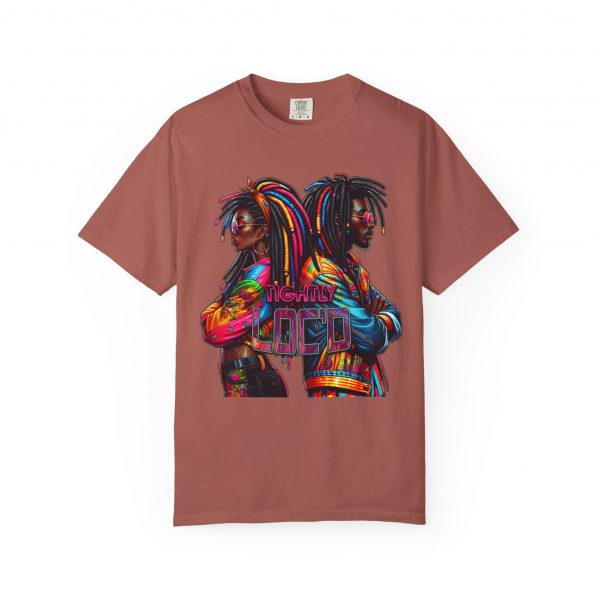 Embrace the Vibrance: Unisex 'Tightly Loc'd' Tee with Electrifying Afrocentric Design - Image 49