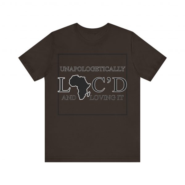 Empowering Unapologetically Loc-d Tee - Diverse Color Options - Celebratory Afrocentric Loc Pride T-Shirt - Image 49