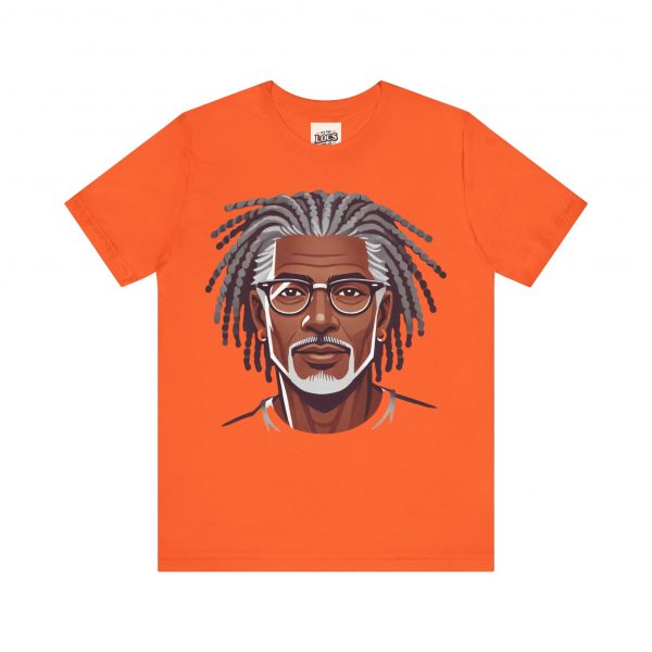 Stylish Elder with Locs T-Shirt - Image 37