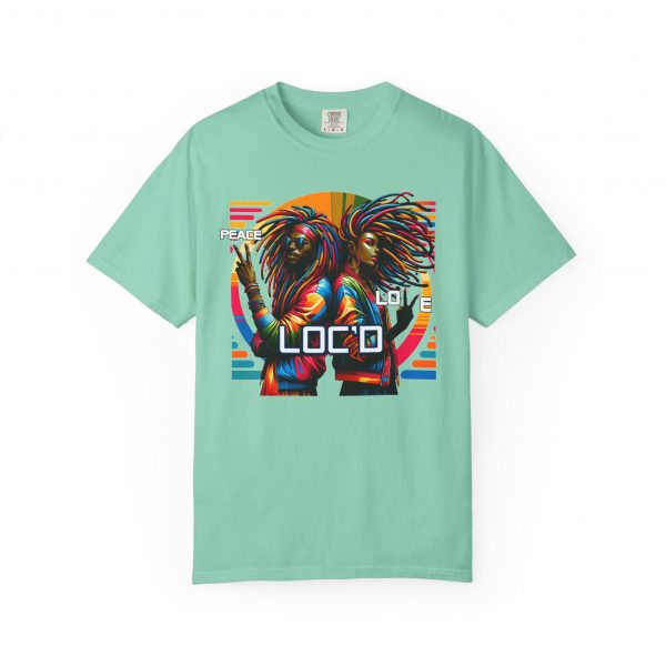 Peace Love Loc'd: Retro-Inspired Unisex Tee Celebrating Unity & Style - Image 17