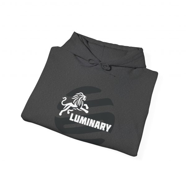 Black Luminary Hoodie for Men - Stylish Lion Graphic Pullover - Comfortable and Warm Streetwear - Perfect Gift for Fashion-Forward Men - Image 4