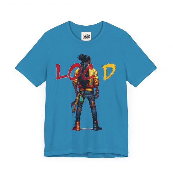 Bold Loc'd Warrior T-Shirt – Stand Strong - Image 3