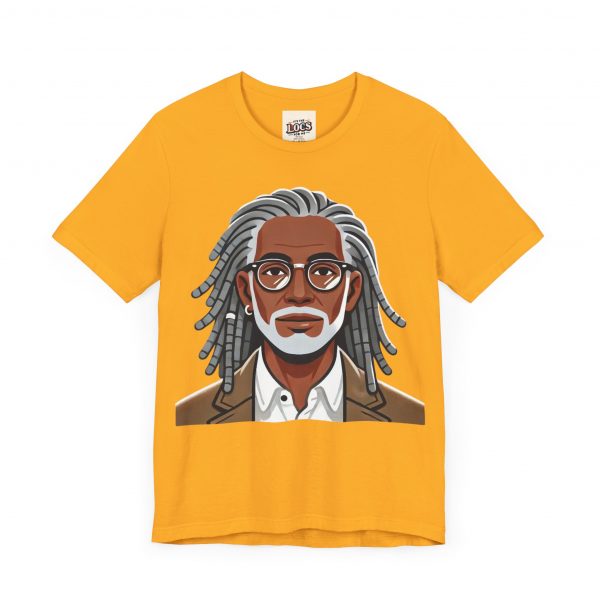 Stylish Elder with Locs T-Shirt - Image 23