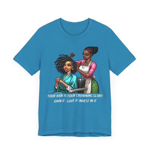 Empowerment Chic Tee: 'Your Hair Is Your Crowning Glory - Image 3