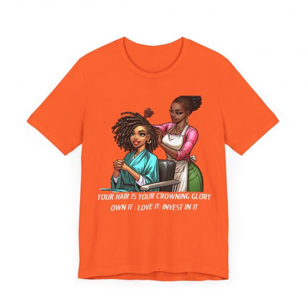Empowerment Chic Tee: 'Your Hair Is Your Crowning Glory - Image 35