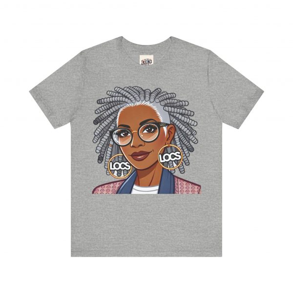 Empowering Woman with Locs T-Shirt - Black Girl Art Tee, Afrocentric Fashion - Image 9