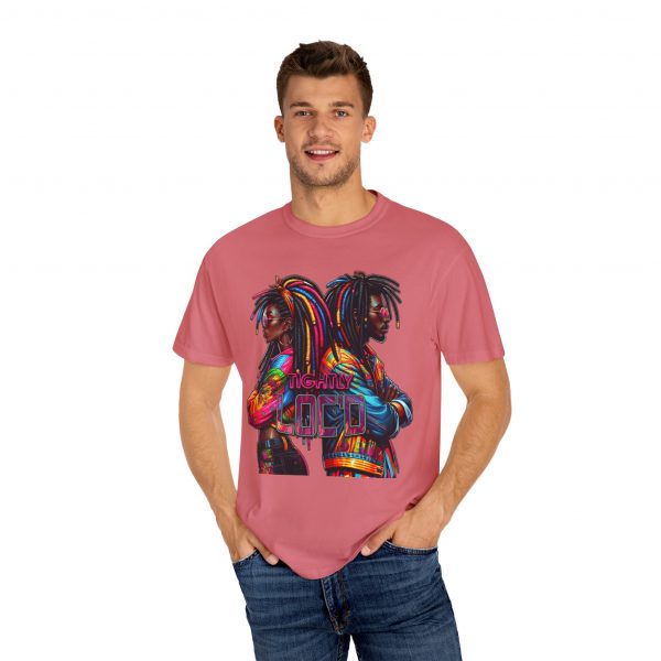 Embrace the Vibrance: Unisex 'Tightly Loc'd' Tee with Electrifying Afrocentric Design - Image 44