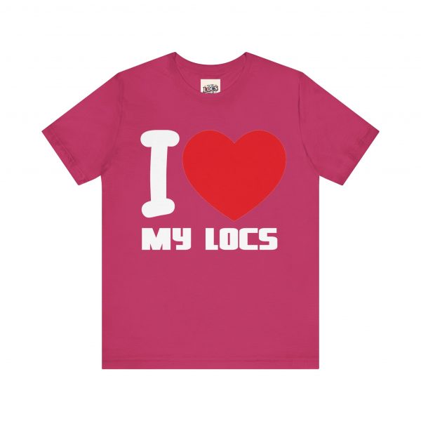 I Love My Locs T-Shirt - Black, Comfortable, Unisex, Dreadlocks Pride Tee - Image 69