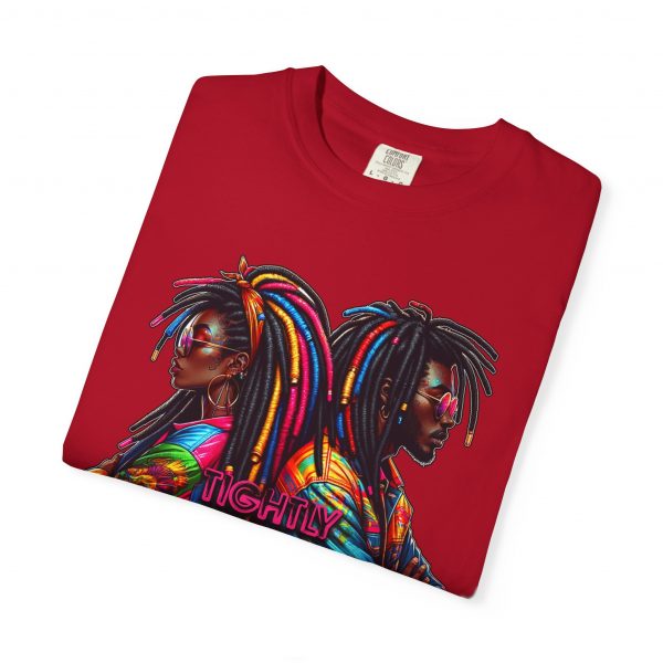 Embrace the Vibrance: Unisex 'Tightly Loc'd' Tee with Electrifying Afrocentric Design - Image 55
