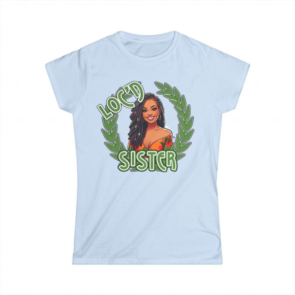 Women's Softstyle Tee loc'd sister - Image 7
