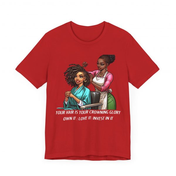 Empowerment Chic Tee: 'Your Hair Is Your Crowning Glory - Image 43
