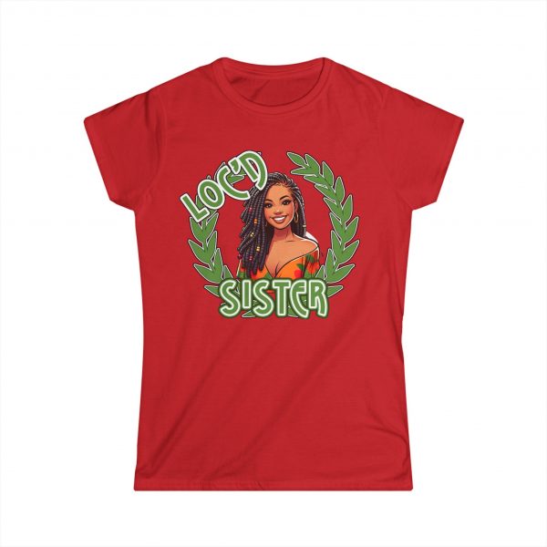 Women's Softstyle Tee loc'd sister - Image 16