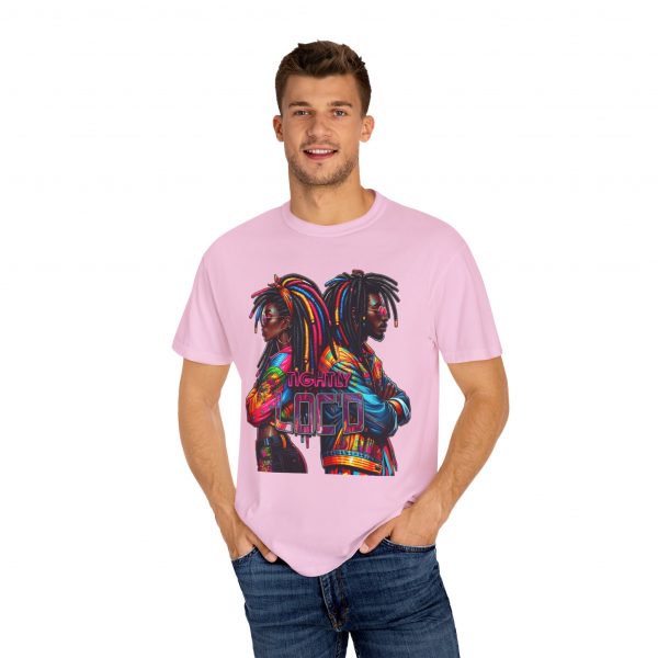 Embrace the Vibrance: Unisex 'Tightly Loc'd' Tee with Electrifying Afrocentric Design - Image 36