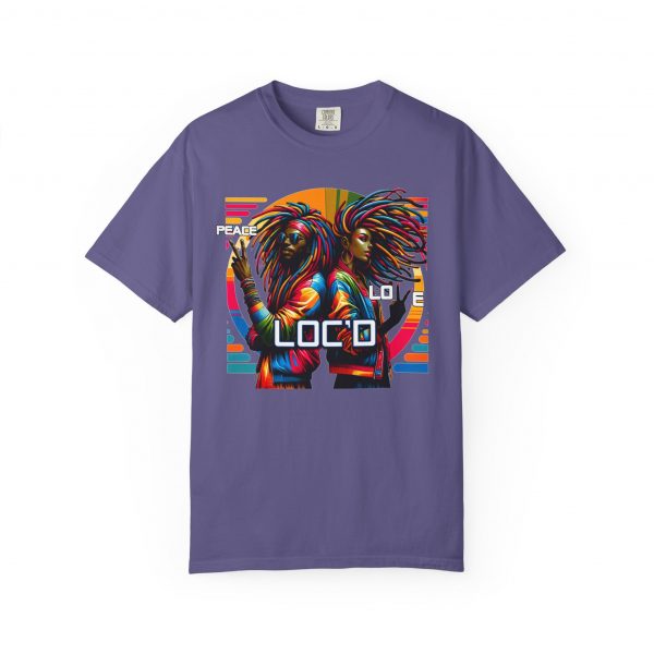 Peace Love Loc'd: Retro-Inspired Unisex Tee Celebrating Unity & Style - Image 41