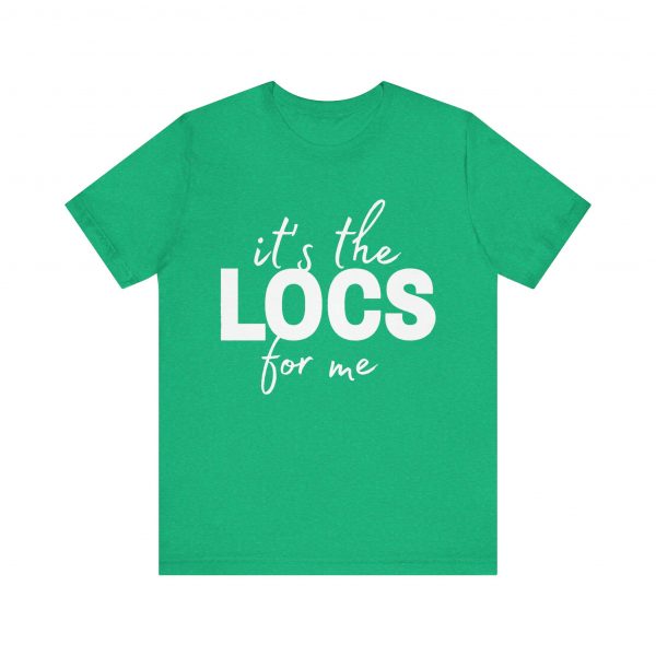 Stylish "It's the Locs for Me" T-Shirt - Empowering Loc Lovers - Image 21
