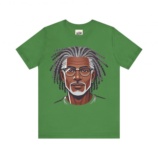 Stylish Elder with Locs T-Shirt - Image 29