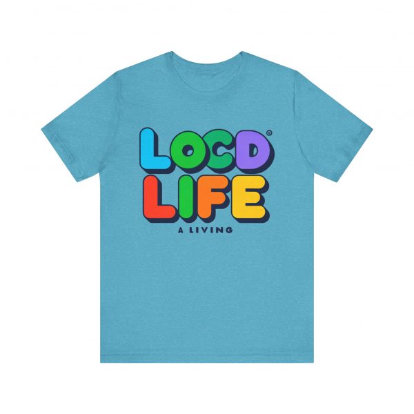 Locd Life A Living T-Shirt - Image 45