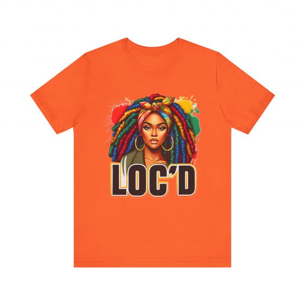 Colorful Loc'd girl splash T-Shirt - Image 13