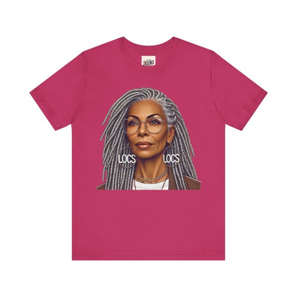 Empowering Woman with Locs T-Shirt - Black Girl Art Tee, Afrocentric Fashion - Image 13