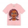Empowering Woman with Locs White T-Shirt - Black Girl Art Tee, Afrocentric Fashion - Image 67