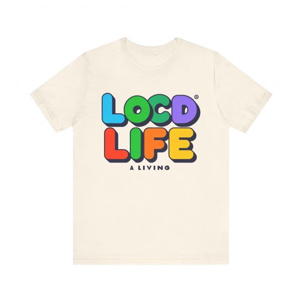 Locd Life A Living T-Shirt - Image 21