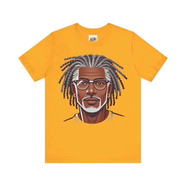 Stylish Elder with Locs T-Shirt - Image 21