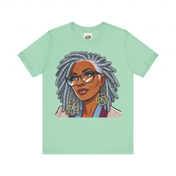 Empowering Woman with Locs T-Shirt - Black Girl Art Tee, Afrocentric Fashion - Image 25