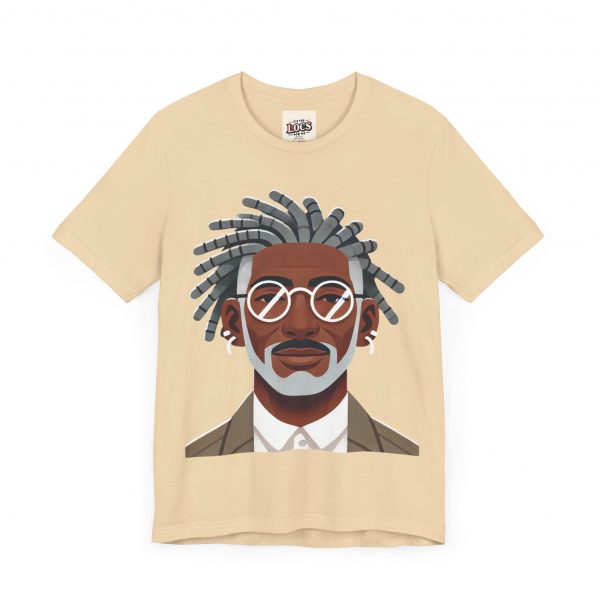 Stylish Elder with Locs T-Shirt - Image 51