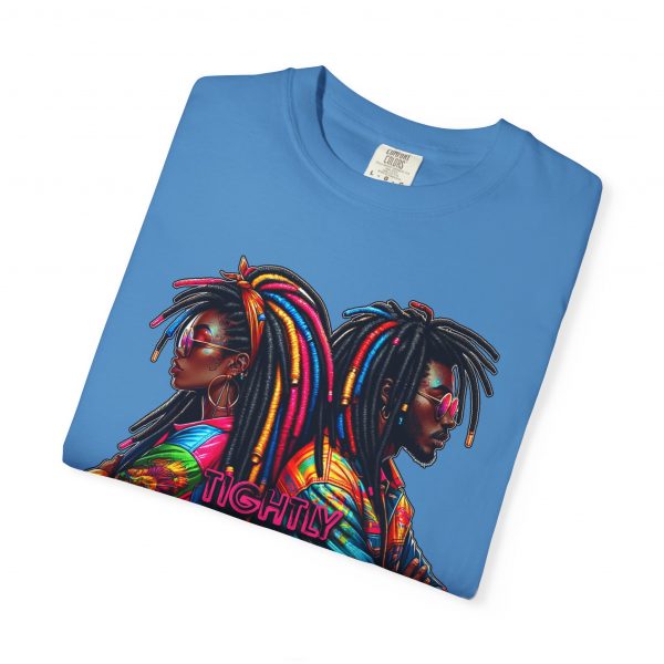 Embrace the Vibrance: Unisex 'Tightly Loc'd' Tee with Electrifying Afrocentric Design - Image 19