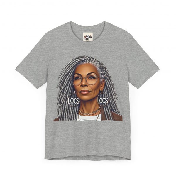 Empowering Woman with Locs T-Shirt - Black Girl Art Tee, Afrocentric Fashion - Image 11