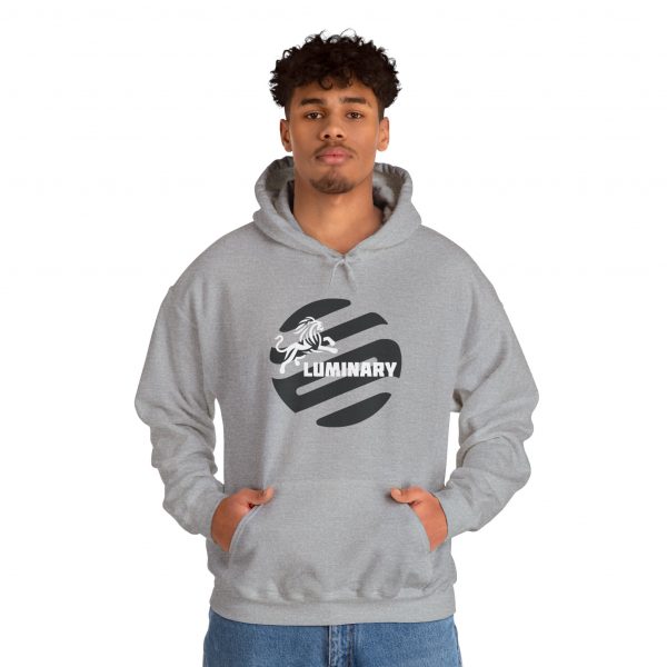 Black Luminary Hoodie for Men - Stylish Lion Graphic Pullover - Comfortable and Warm Streetwear - Perfect Gift for Fashion-Forward Men - Image 15