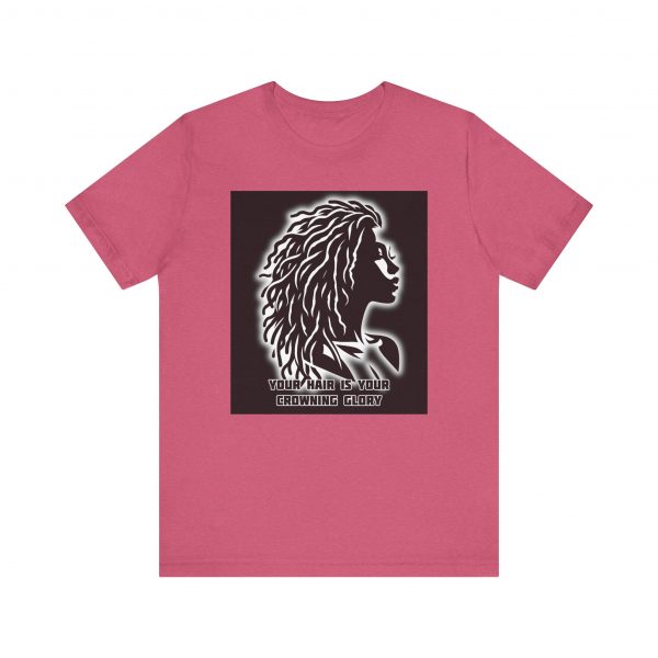 Your Hair is Your Crowning Glory T-Shirt - Locs Design - Image 17